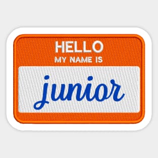 hello junior Sticker